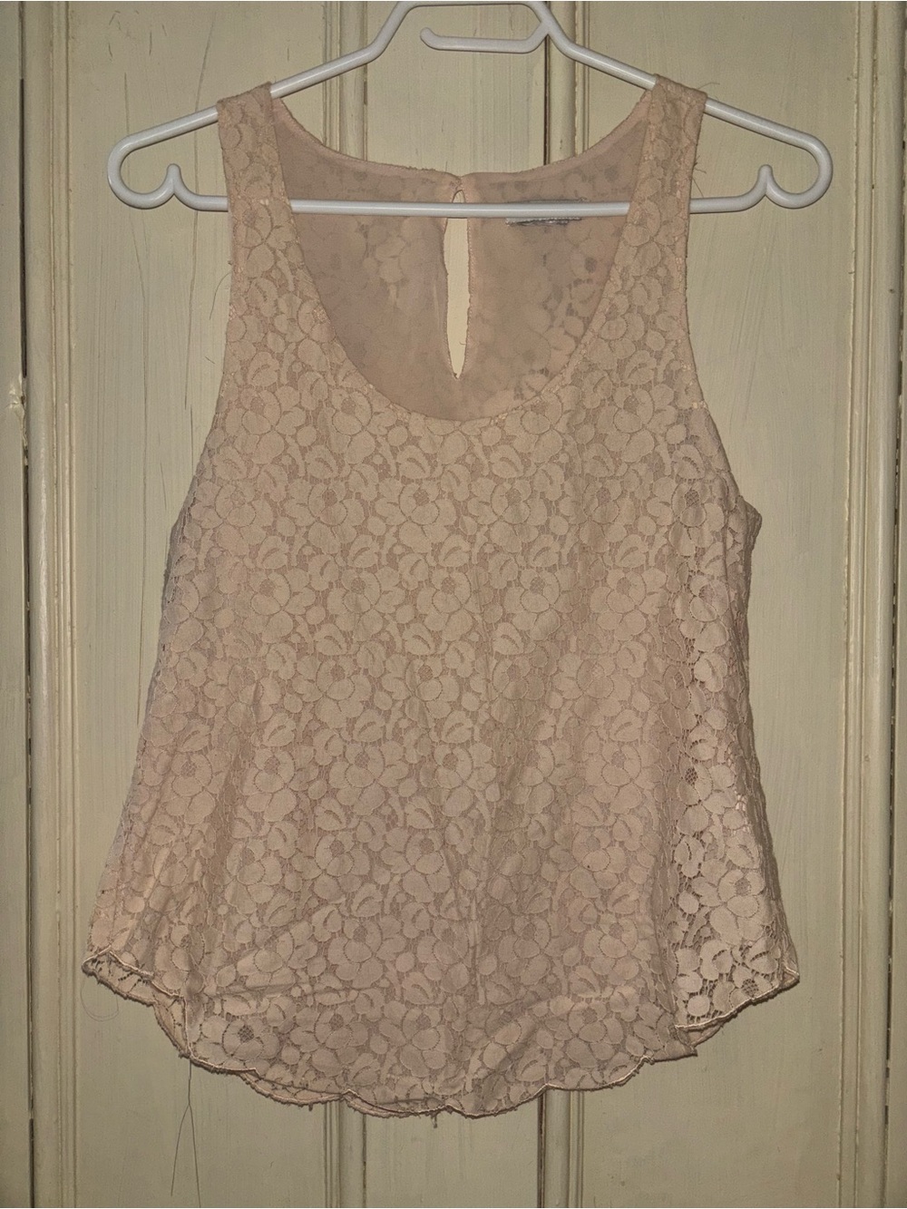 4/$20 Talula Sleeveless Lace Overlay Tank Top
